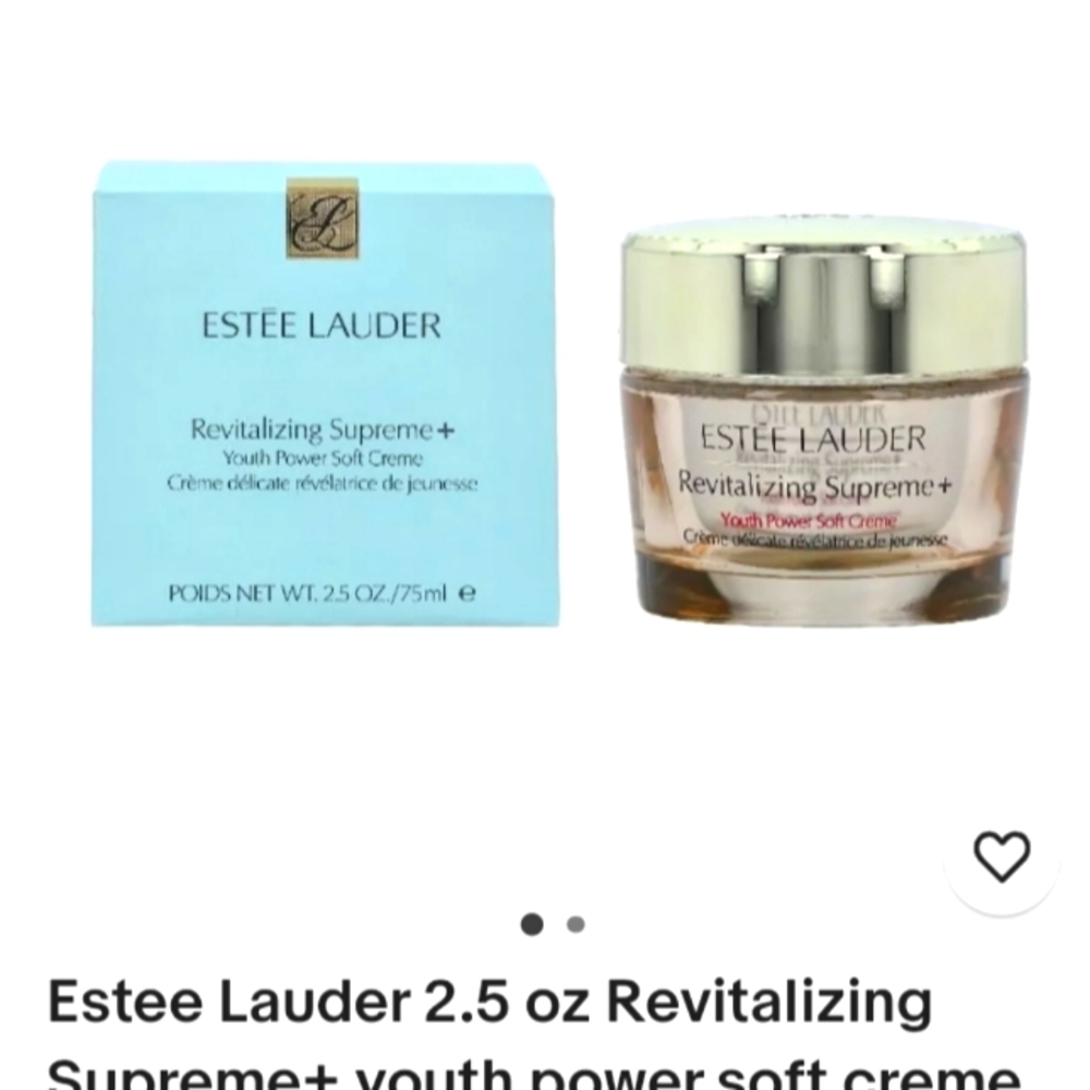 ESTEE LAUDER Revitalizing supreme + Youth Power soft  Creme